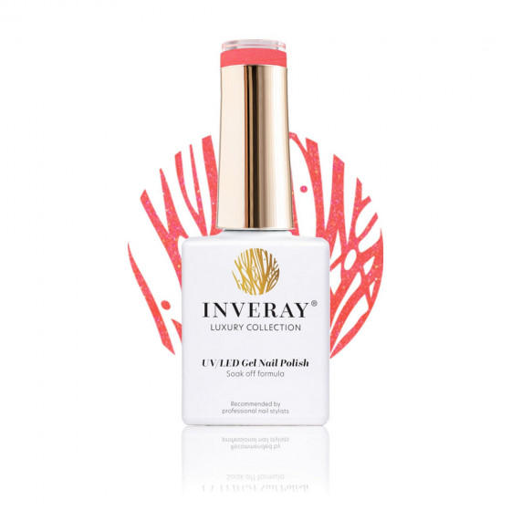 Inveray UV/LED Gel Nail Polish N°147 CORAL BLUSH