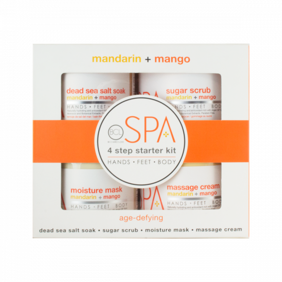 BCL SPA Starterkit - Mandarin + Mango 4-step 473 ml.