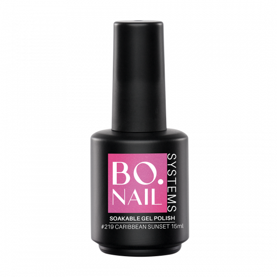 BO. Soakable Gel Polish #219 Caribbean Sunset 15ml