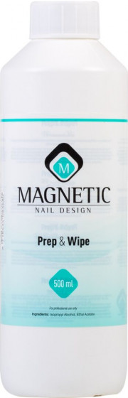 Magnetic Prep & Wipe 500 ml.