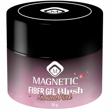 Magnetic Fiber Gel Blush Frosted Pink 30 gr.