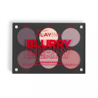 Inglot Playinn Eyeshadow Palette - Blurry Berry