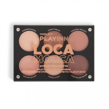 Inglot Playinn Eyeshadow Palette - Loca Mocca