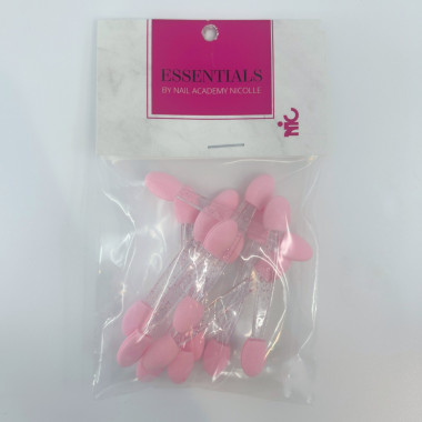 NIC Mini Pigment Brush Pink 10 pcs